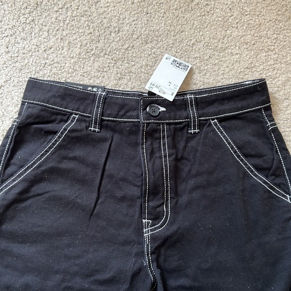 Contrast Stitch Cargo Pants - Picture 2 of 3